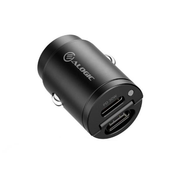Alogic 2xUSB-C Mobile Device Chargers - Grey