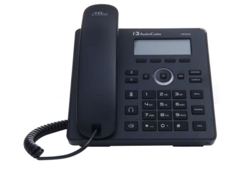AudioCodes 420HD IP Phones - Black