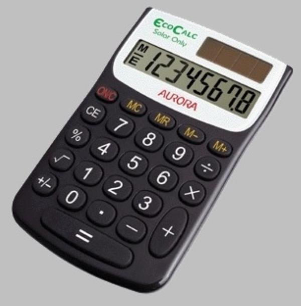 Aurora EC101 Calculators - Black