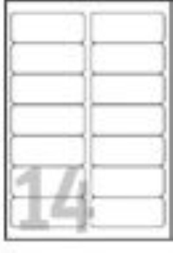 Avery J8163 Addressing Labels - White