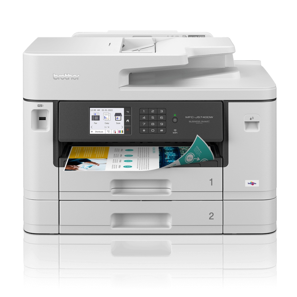 Brother MFC-J5740DW Multifunction Printers - 256MB - White