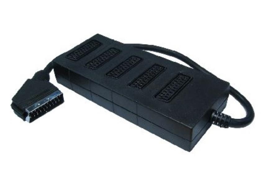 Cables Direct 1SB5 Video Splitters - Black
