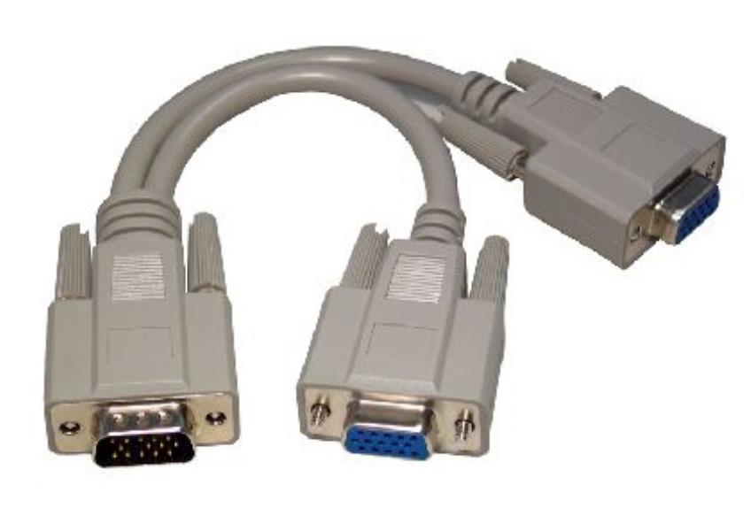 Cables Direct EX-088 Video Splitters - Grey