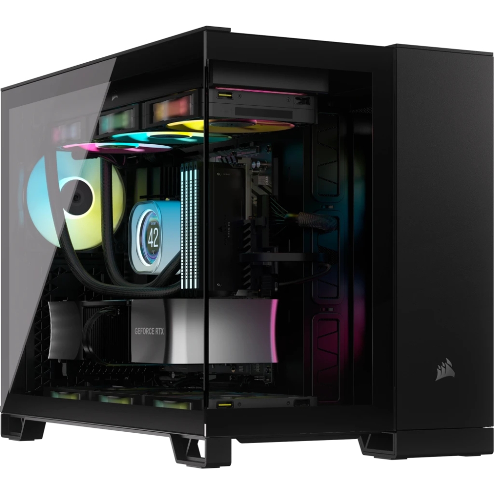 Corsair 2500X Computer Cases - Black