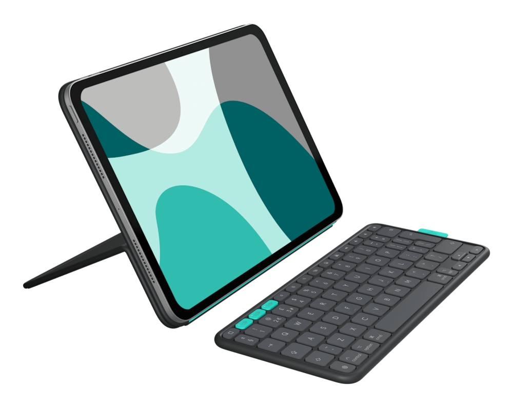 Logitech 11inch Mobile Device Keyboards - Graphite