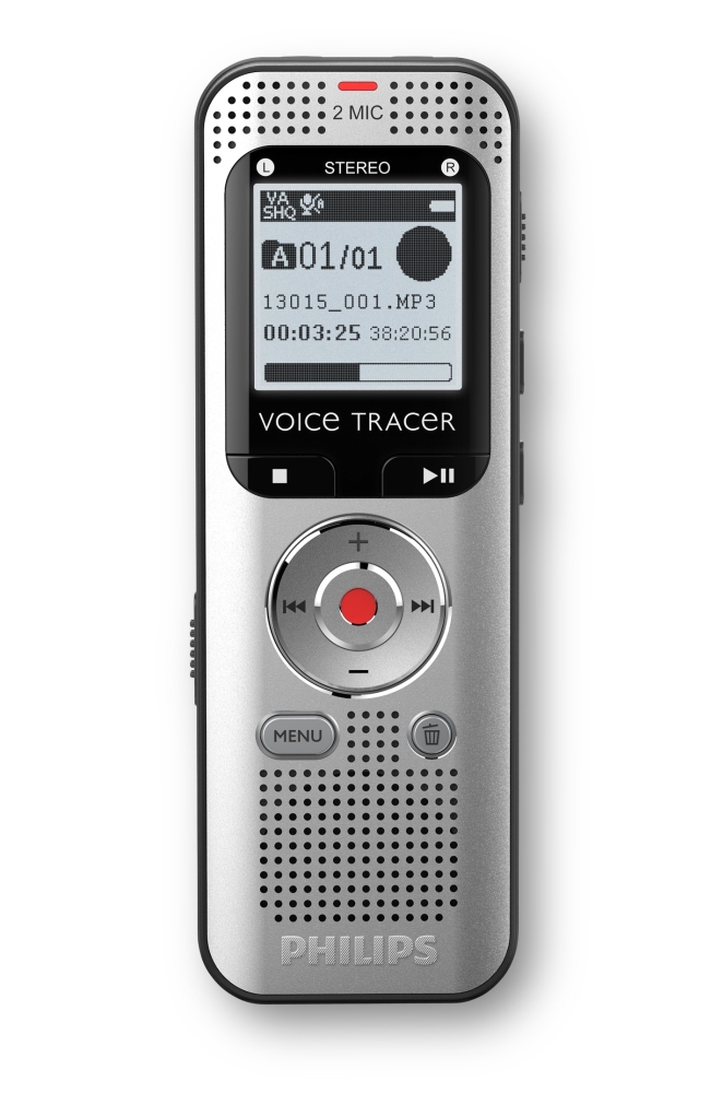 Philips DVT2015 Dictaphones - 33 Inches - Silver