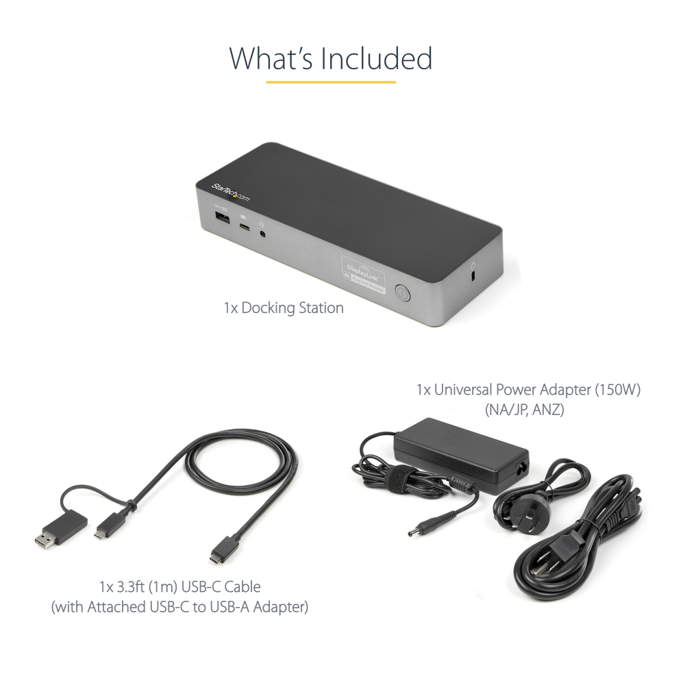 UNIVERSAL DOCK USB-C & USB-A
