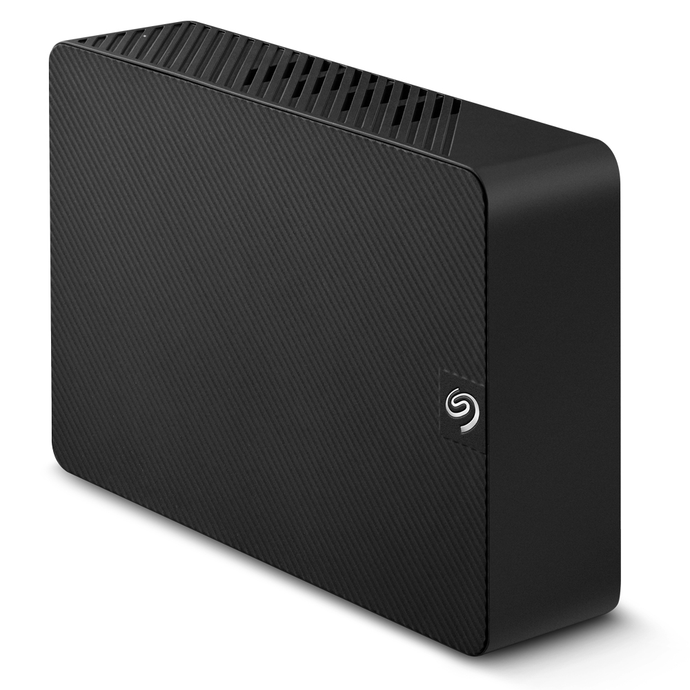Seagate Expansion - Hard drive - 22 TB - external (desktop) - USB 3.0 - black - with Seagate Rescue Data Recovery