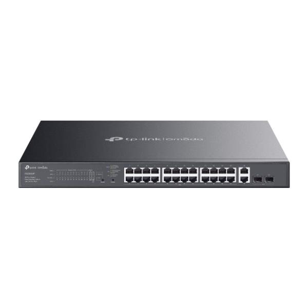TP-LINK ES228GMP Network Switches - Black